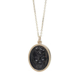 Eternal Skull Raised Intaglio Pendant