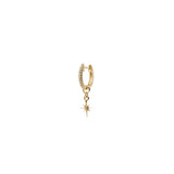 14k Pavé Itty Bitty Hoops