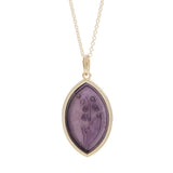 Lily of the Valley Intaglio Pendant