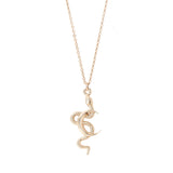 Snake Moon Necklace