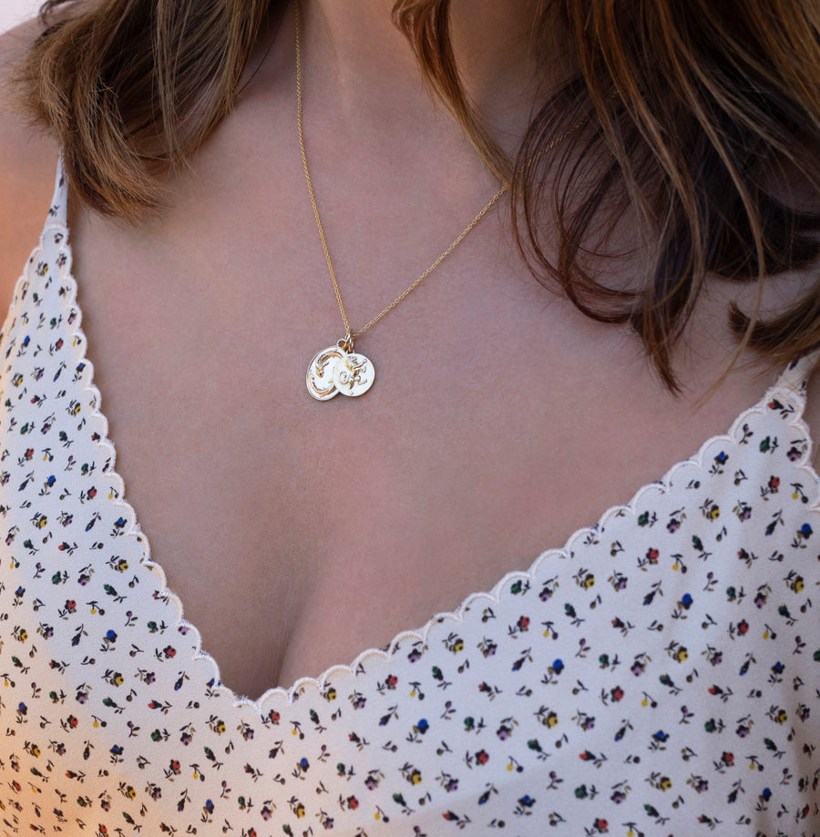 Silver Mini Zodiac Pendants