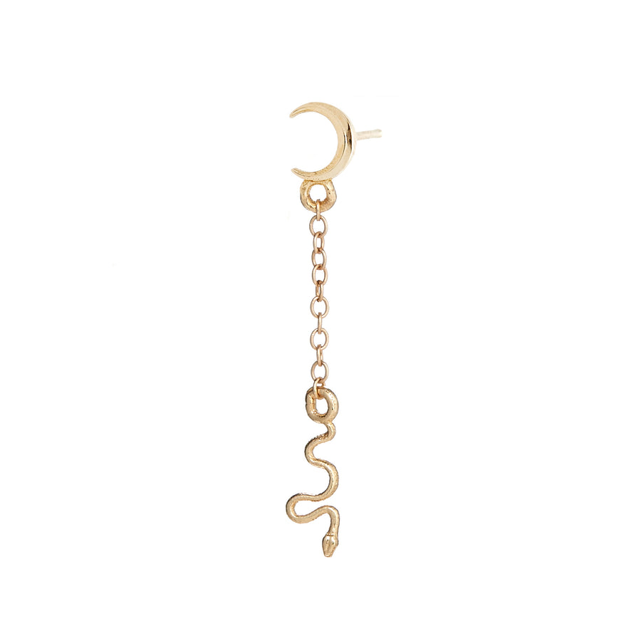 Itty Bitty Moon Snake Dangle