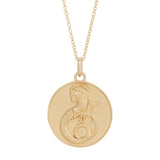 Gold Plated & Sterling Silver Zodiac Medallions