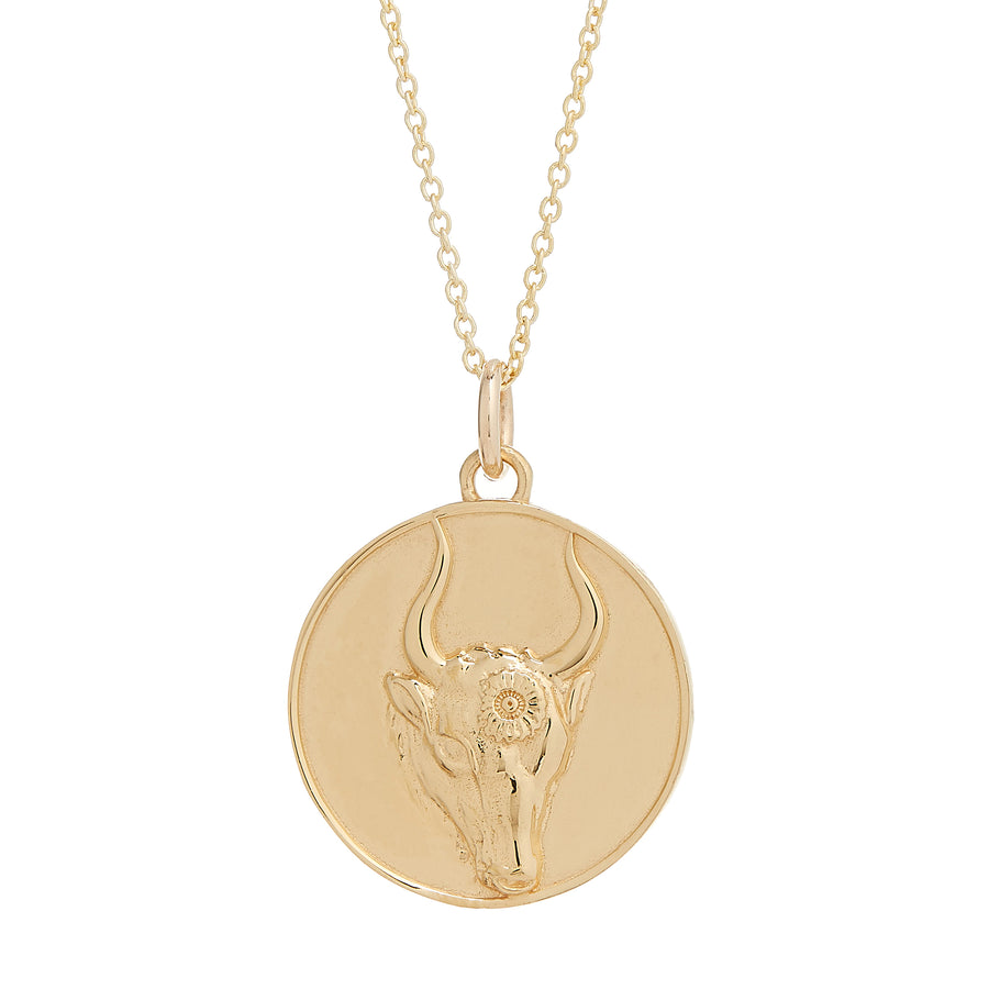 GOLD PLATED & STERLING SILVER ZODIAC MEDALLIONS