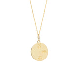 14k Solid Gold Mini Zodiac Pendants