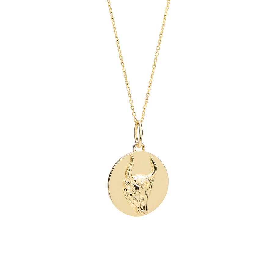 14k Solid Gold Mini Zodiac Pendants