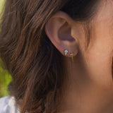 Itty Bitty Talon Diamond Stud
