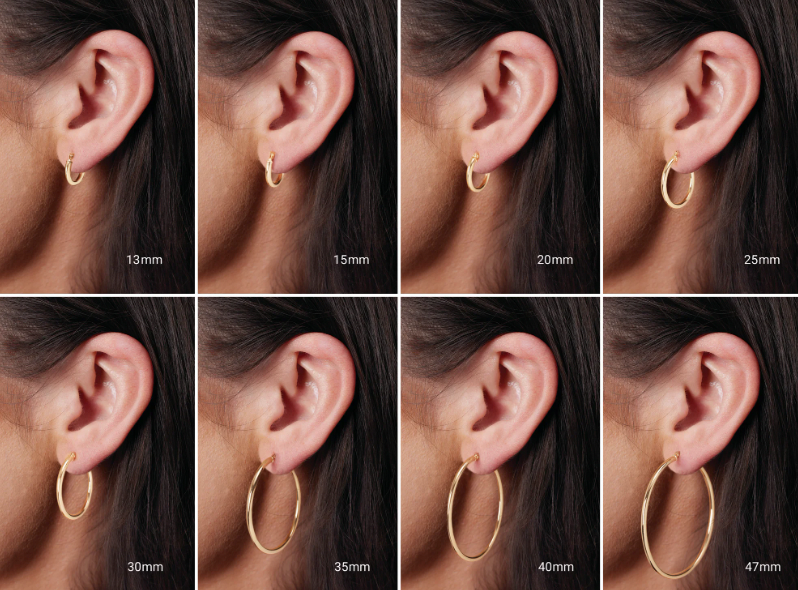 Oval Hoops