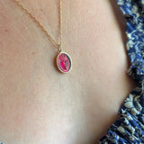 Sacred Heart Raised Intaglio Pendant