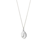 Silver Initial Pendant