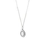 Silver Initial Pendant