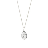 Silver Initial Pendant