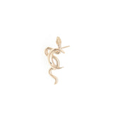 Snake Moon Stud