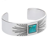Sun Ray Turquoise Cuff