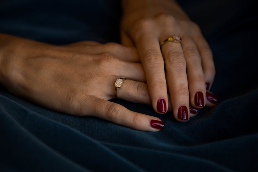 Margaux Ruby Pavé Ring