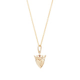 Crowned Heart Charm