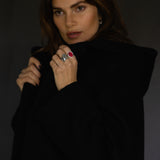 Sun & Moon Balance Intaglio Signet Ring