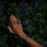 Dusk Dragonfly Intaglio Signet Ring