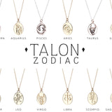 Solid Gold Zodiac Pendants