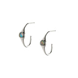 Opal Mini Hoops